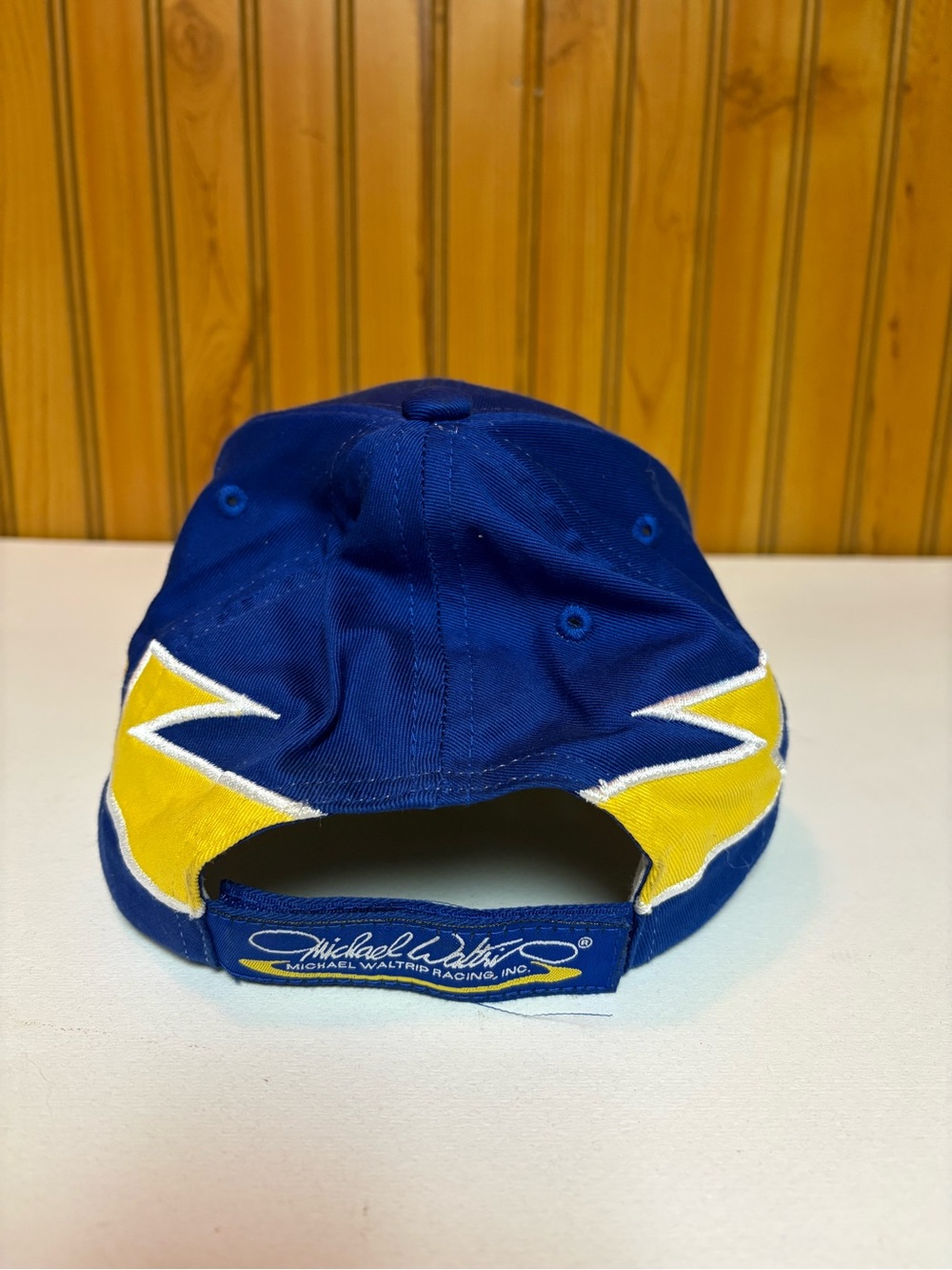 NAPA Racing Blue & Yellow Embroidered Cap - Picture 4 of 8